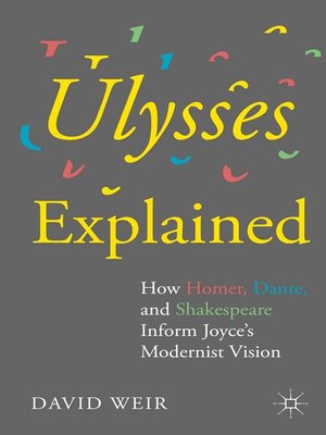 cover image of Ulysses Explained